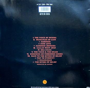 Enigma - mcmxc a.d. LP - Amazon.com Music